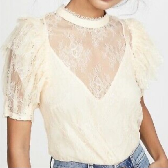 Free People Secret Admirer Blouse - Picture 3 of 5